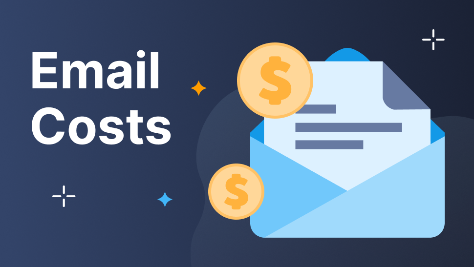 Email costs for service-based businesses.