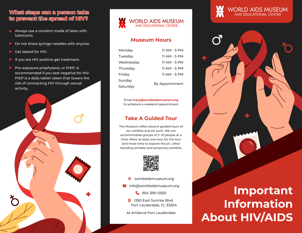 World AIDS Museum Flyer