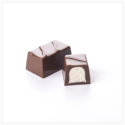 NO SUGAR ADDED MILK CHOCOLATE AND COCONUT BY GENAUVA CHOCOLATES