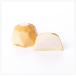 NO SUGAR ADDED WHITE CHOCOLATE AND RASPBERRY BY GENAUVA CHOCOLATES