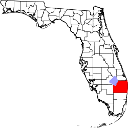 Palm Beach County Map - 5 Star Visibility