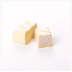 NO SUGAR ADDED WHITE CHOCOLATE AND STRAWBERRY BY GENAUVA CHOCOLATES