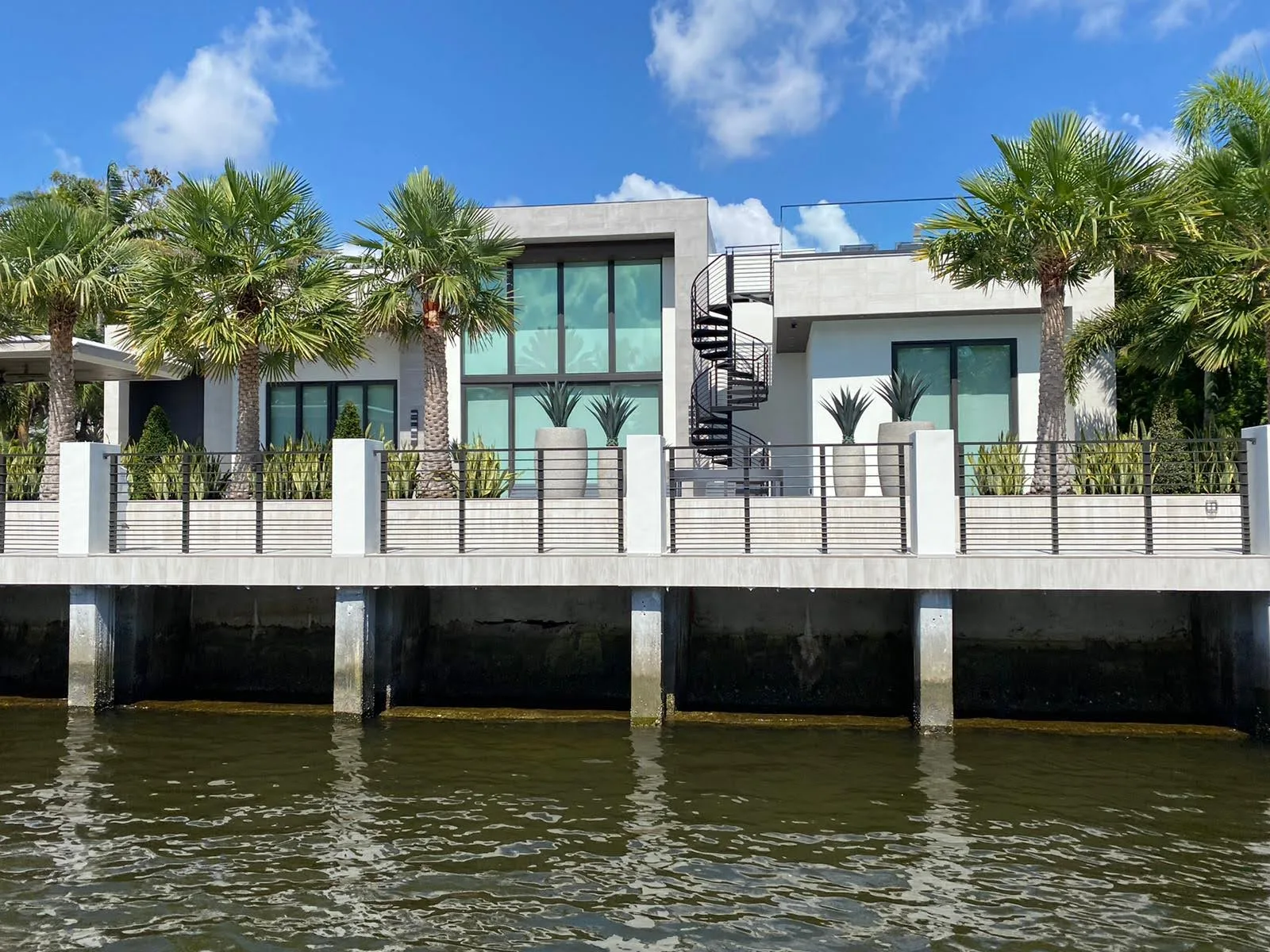 Finished Dock And Pilings: Fort Lauderdale