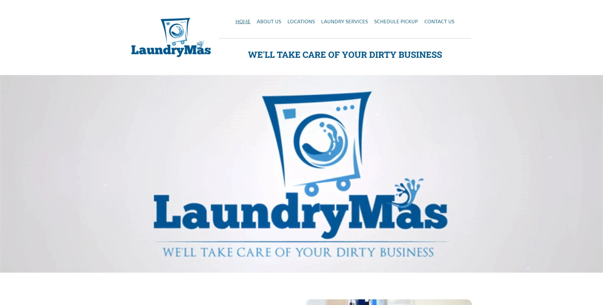 Laundry Mas Website