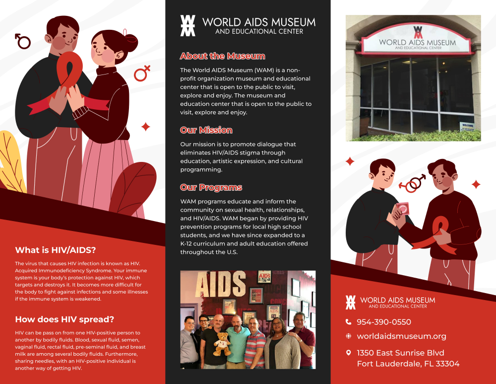 World AIDS Museum Flyer