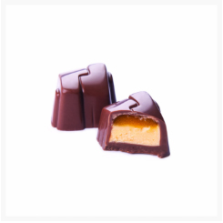 ELISABETH MILK CHOCOLATE, PASSION FRUIT AND ORANGE