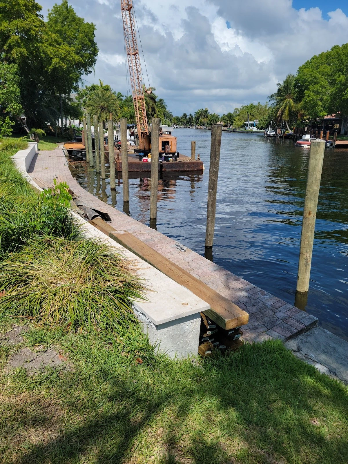 Dock Piling Construction: Fort Lauderdale