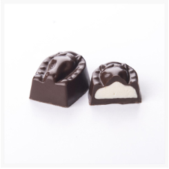 NO SUGAR ADDED DARK CHOCOLATE AND BANANA BY GENAUVA CHOCOLATES