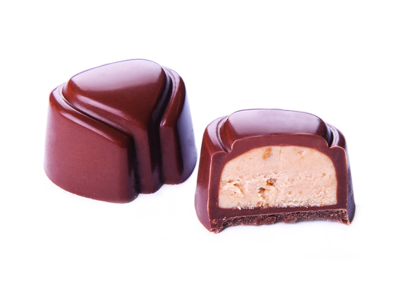 LOUISE-MARIE MILK CHOCOLATE, MANGO AND CORIANDER BY GENAUVA CHOCOLATES